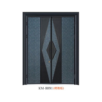 凯模铸铝门KM-8091