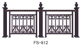 可选铝艺扶手FS-812